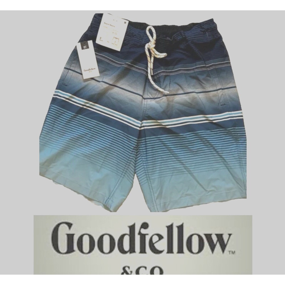 Goodfellow & Co -NEW - Men's/Boys Swim Shorts Mens (28" Waist)  9" Inseam UPF50